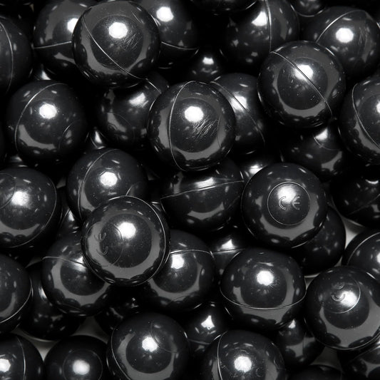 TRENDPLAY black ball pit balls pack 170 ready for safe play.