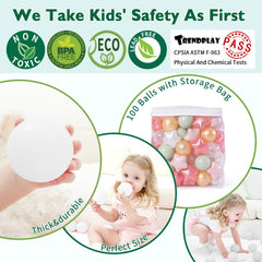 TRENDPLAY Pearl Gold Green Red ball shapes for vibrant indoor-outdoor fun