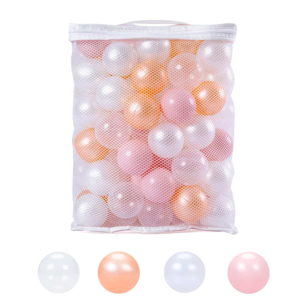 TrendPlay plastic balls for ball pit 100-pack, safe for toddlers and colorful play