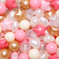 TRENDPLAY star and heart shapes create colorful sensory experiences.
