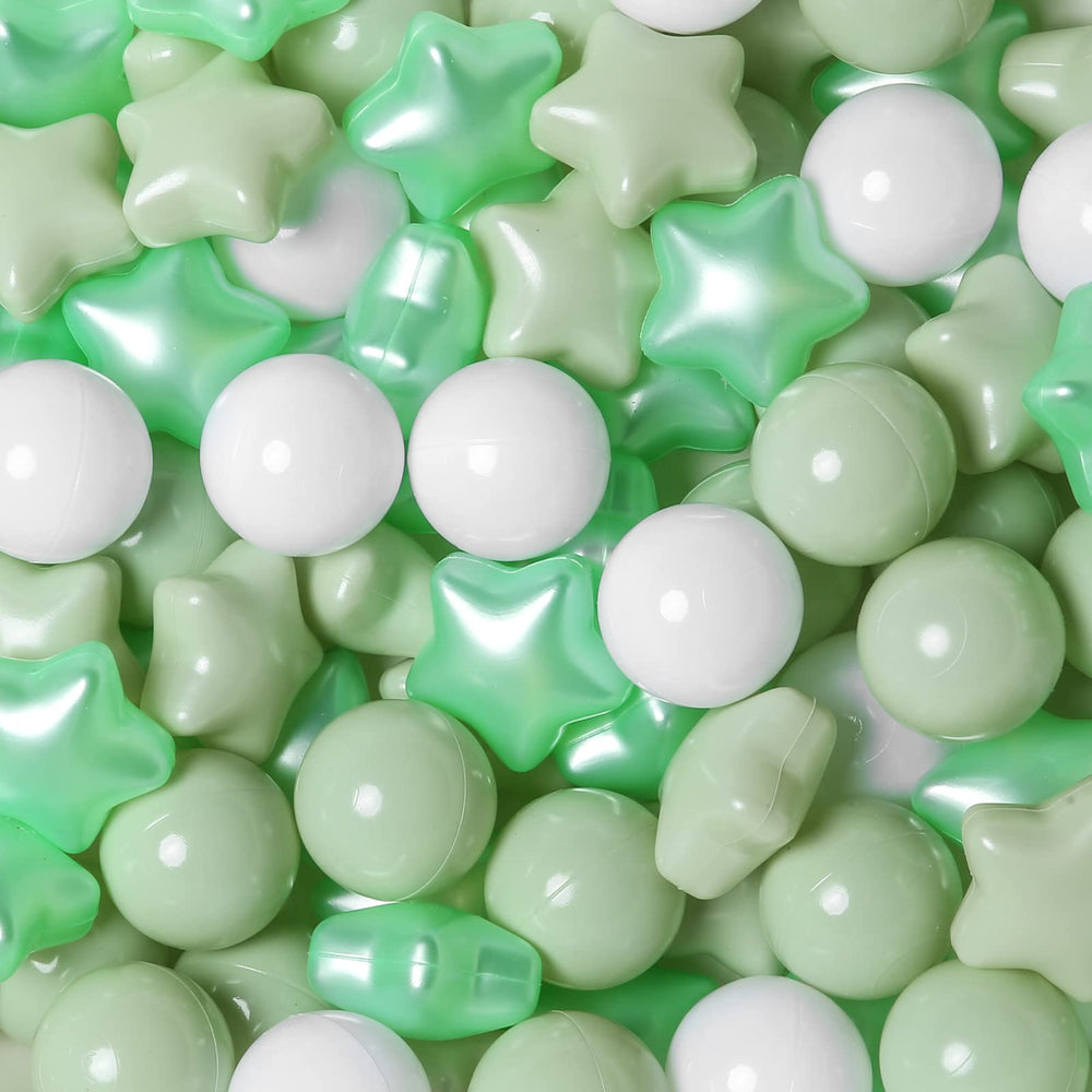 TrendPlay Star Ball Pit Balls 200-count pack for safe toddler play.