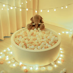 Non-toxic TRENDPLAY star balls free from BPA, PVC, and phthalates.