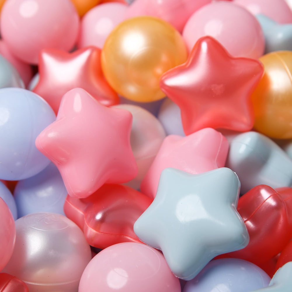 Great for ball pits, birthday decorations, or color-themed play zones
