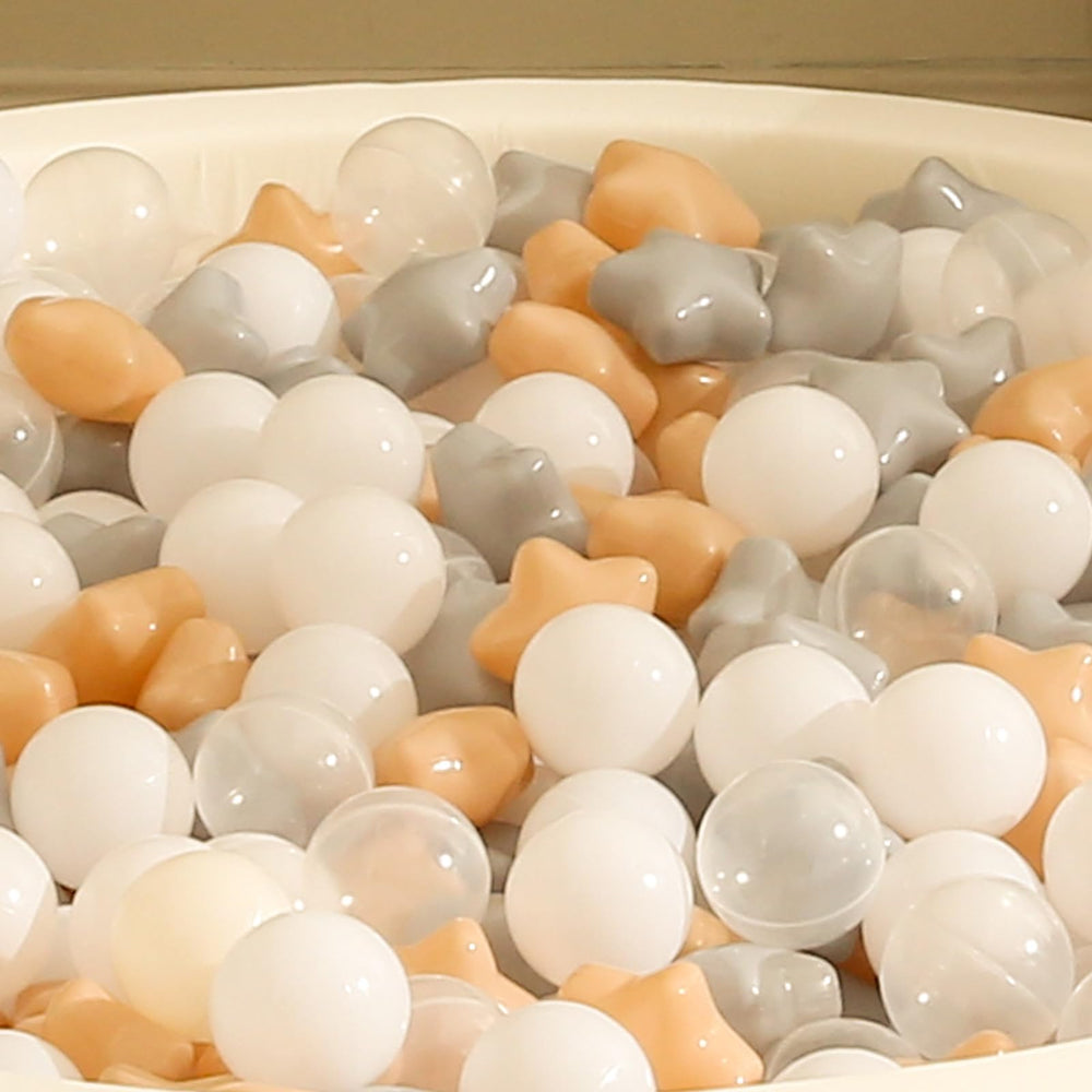 TRENDPLAY Star Ball Pit Balls, 2.2-inch diameter for easy grip