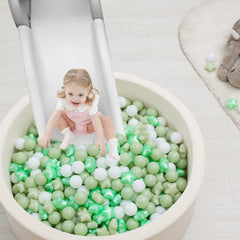 TRENDPLAY star balls in Pearl Green and Macaron Green support themed play.