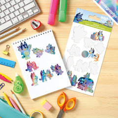 Trends International Bluey holographic stickers sheet 3 for planners and gifts