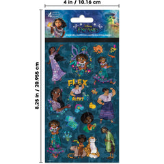 Trends International Encanto sticker sheet 6 featuring varied shapes and sizes for decorating
