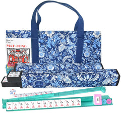 Trendymate American Mahjong tiles close-up, premium melamine for durable, scratch-resistant play
