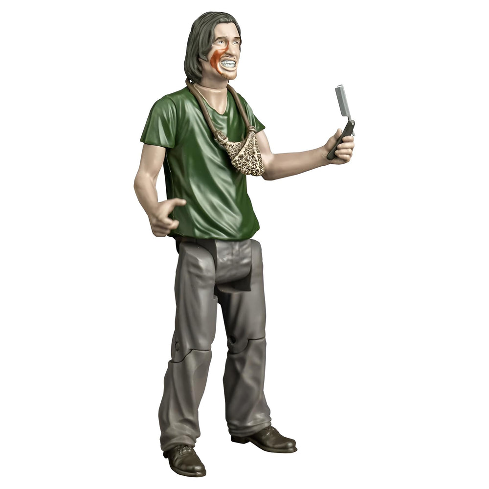 Trick Or Treat Studios The Hitchhiker figure packaging and accessory details.