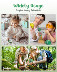 Trigowalt rechargeable battery powers longer science playtime away from outlets.