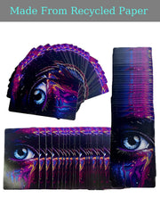 Trikendou Character Oracle Cards meaning label visible on each card for reflection