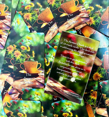 Trikendou Intuition Deck used for clear three-card spreads.
