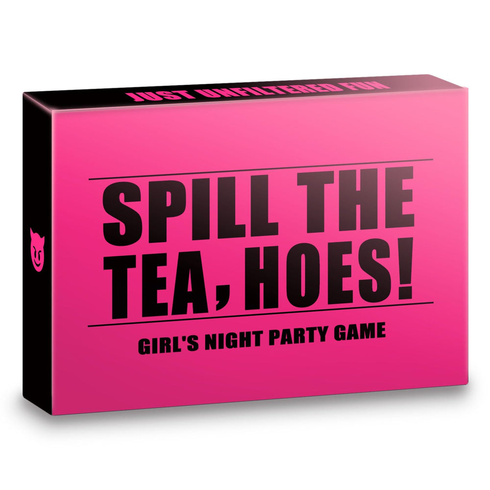 Trikendou Spill The Tea hoes packaging, gift-ready for Galentines or bachelorette parties.