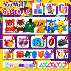 TRIRAXUS classroom prizes and treasure chest gifts encourage sharing