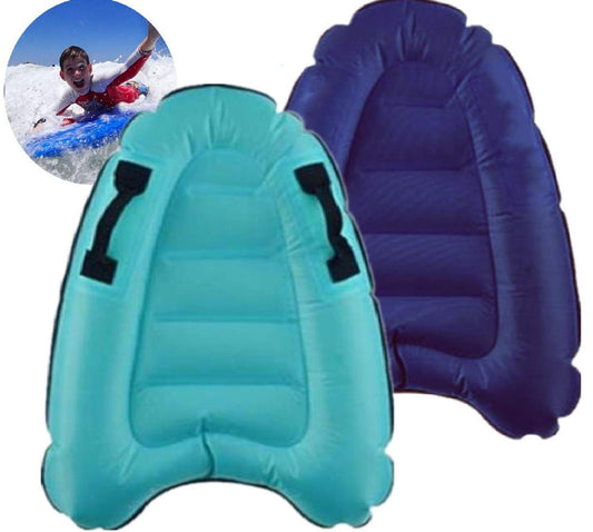 Trivamo inflatable surf body board with handles ready for beach adventures for kids and adults