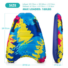 Trivamo handles provide secure grip during water adventures.
