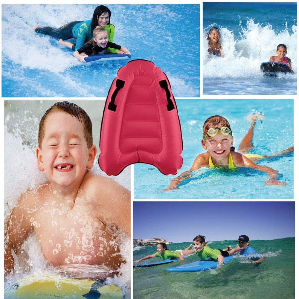 Trivamo board in water demonstrates buoyant stability for beach play