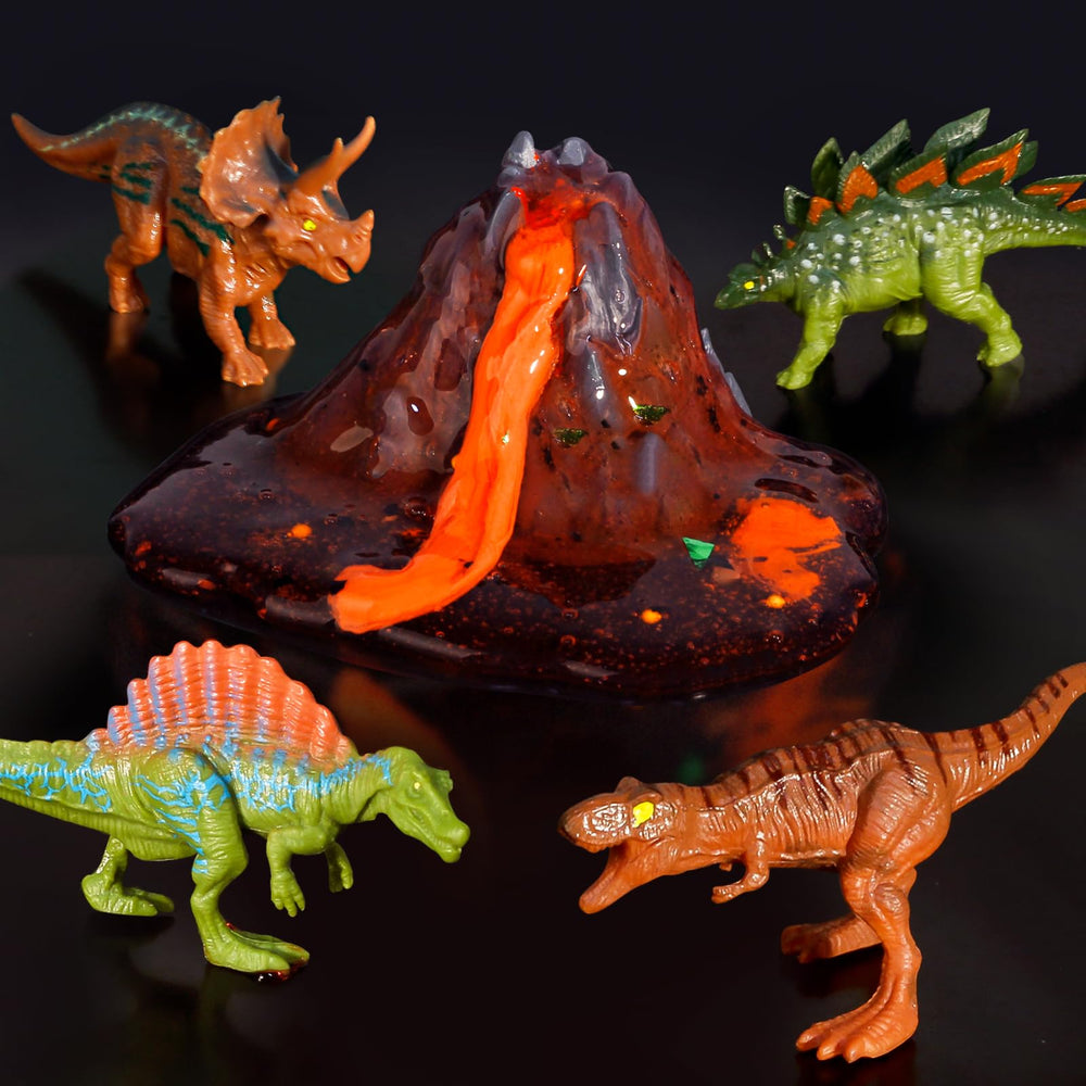 Trubic Dinosaur Slime Kit glow powder for glowing slime and night battles