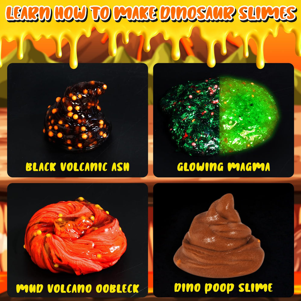 Trubic Dinosaur Slime Kit volcano model for interactive, science-inspired play