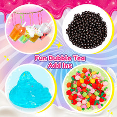 Trubic Slime Boba Tea Kit handbag for portable storage.