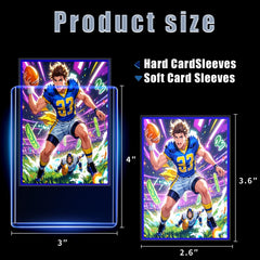 TRUGQ clear PVC material offers crystal card visibility