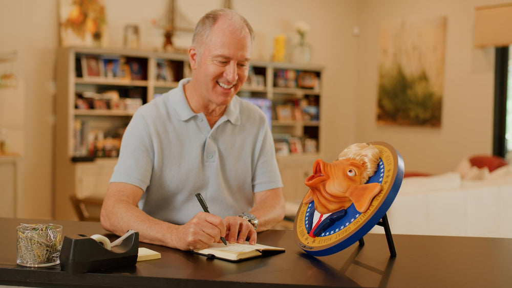 Trumpy Trout adds personality to rooms, offering entertaining, family-friendly moments.