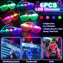 TSDATOWR fiber optic hair lights for vibrant hairstyles