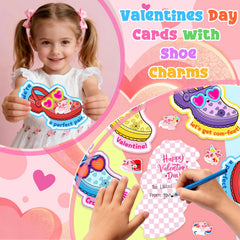 TSDATOWR heart-design valentines card ready for friendly classroom exchanges