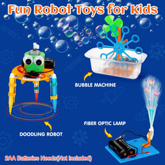 Tsomtto bubble machine demo invites interactive STEM exploration.