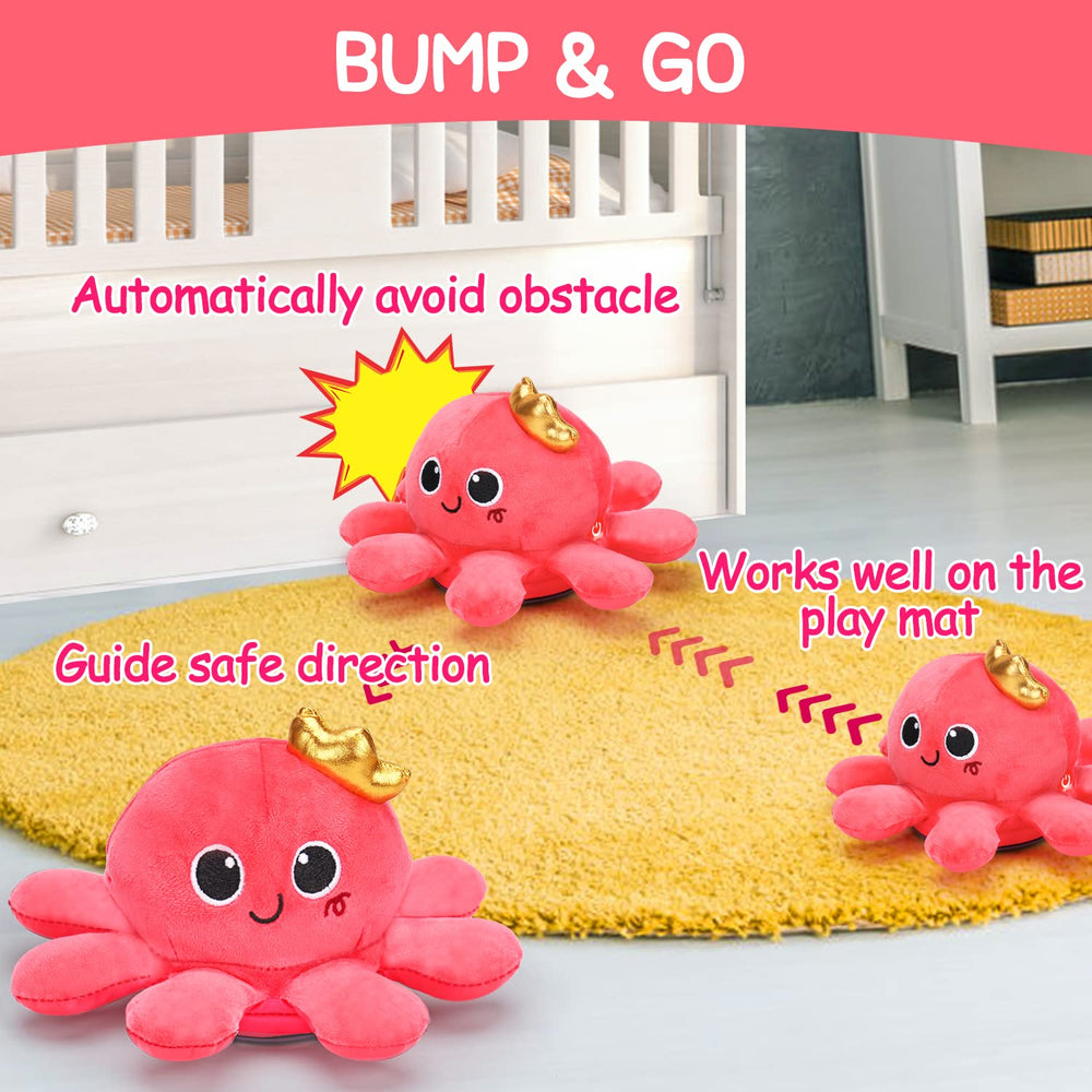 Tsomtto musical crawling octopus supports early mobility exploration