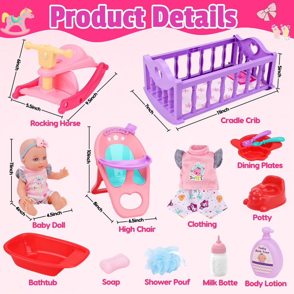 Tsomtto rocking horse with music enhances joyful pretend rides.