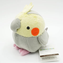 TSTADVANCE cockatiel-grey plush close-up texture highlights its fluffy feel.