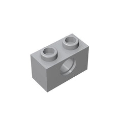 TTEHGB TOY classic bulk brick 1x2 with hole for versatile building