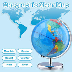 TTKTK rewritable globe surface for easy note-taking.