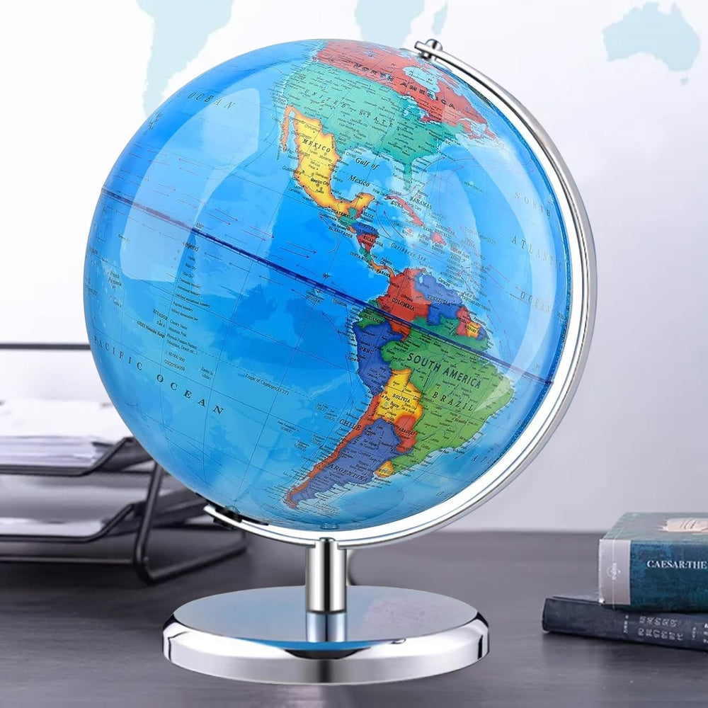 TTKTK globe spinning for interactive geography lessons at home.