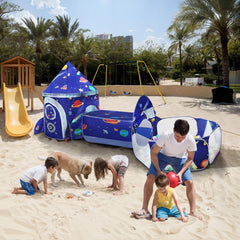 TTLOJ crawl tunnel providing a safe, breathable passage for kids.
