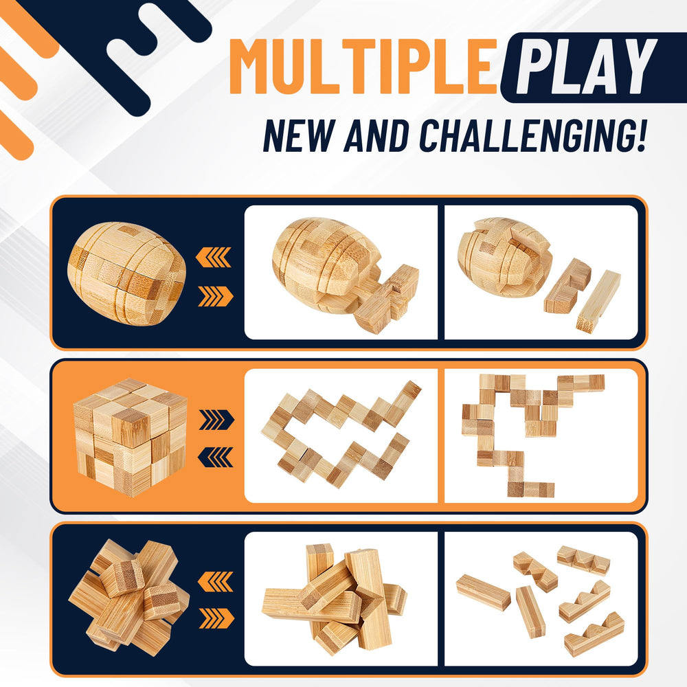 Tuauoe handheld logic puzzle fits in your palm for on-the-go concentration.
