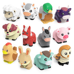 Tub Works Barnyard mold-free bath toy cow for clean, fun bath time.