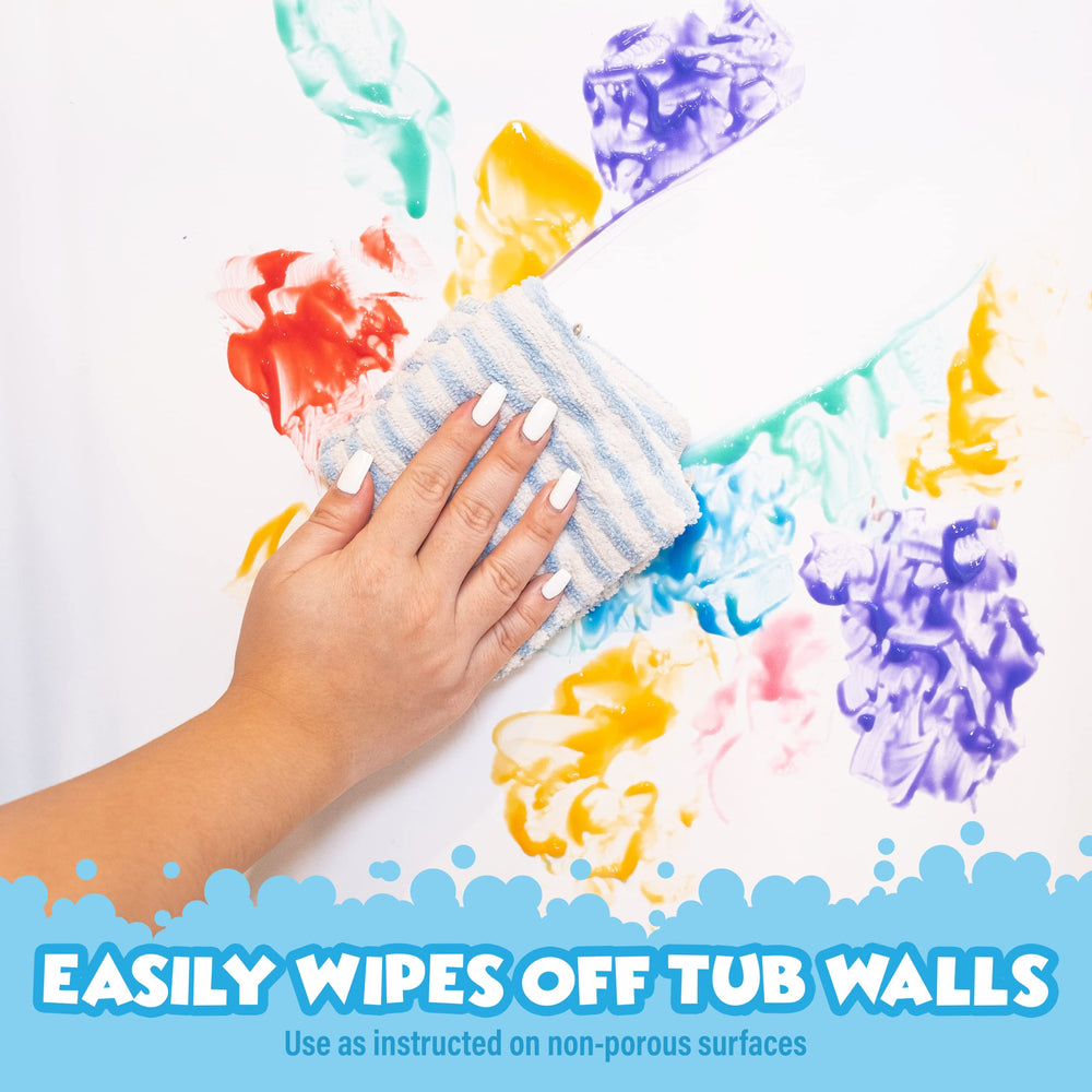 Tub Works Bath Paint Soap orange tube helps toddlers explore shades safely.