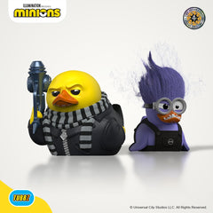 TUBBZ 9 cm Minion figure display offers compact character charm.