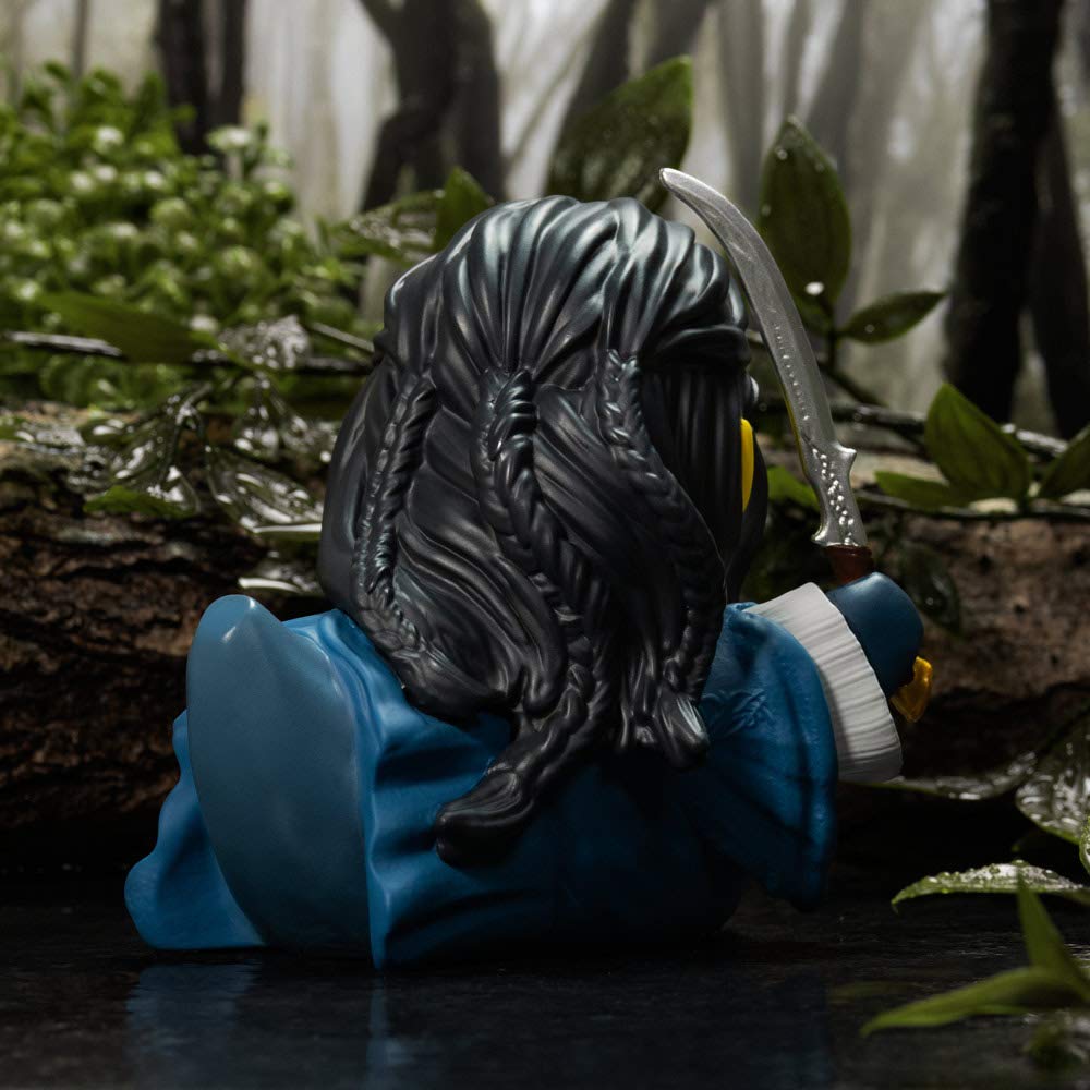 TUBBZ Arwen duck figure close-up showing cosplay details