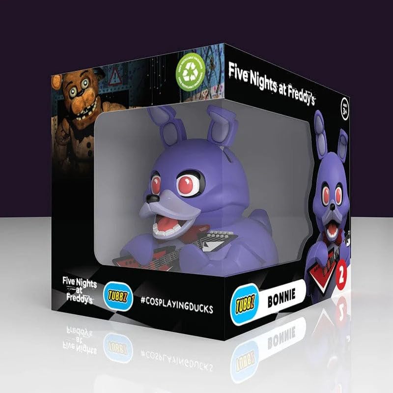 TUBBZ Five Nights at Freddy's merchandise boosts desk decor and collector's interest.