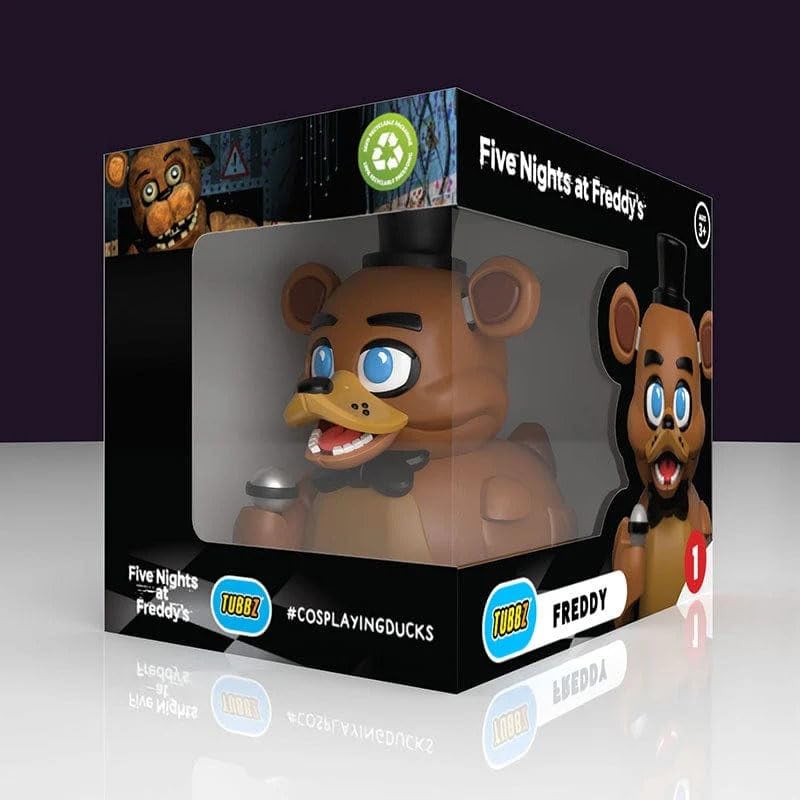 TUBBZ Freddy Fazbear duck figure as a standout collectible for fans.