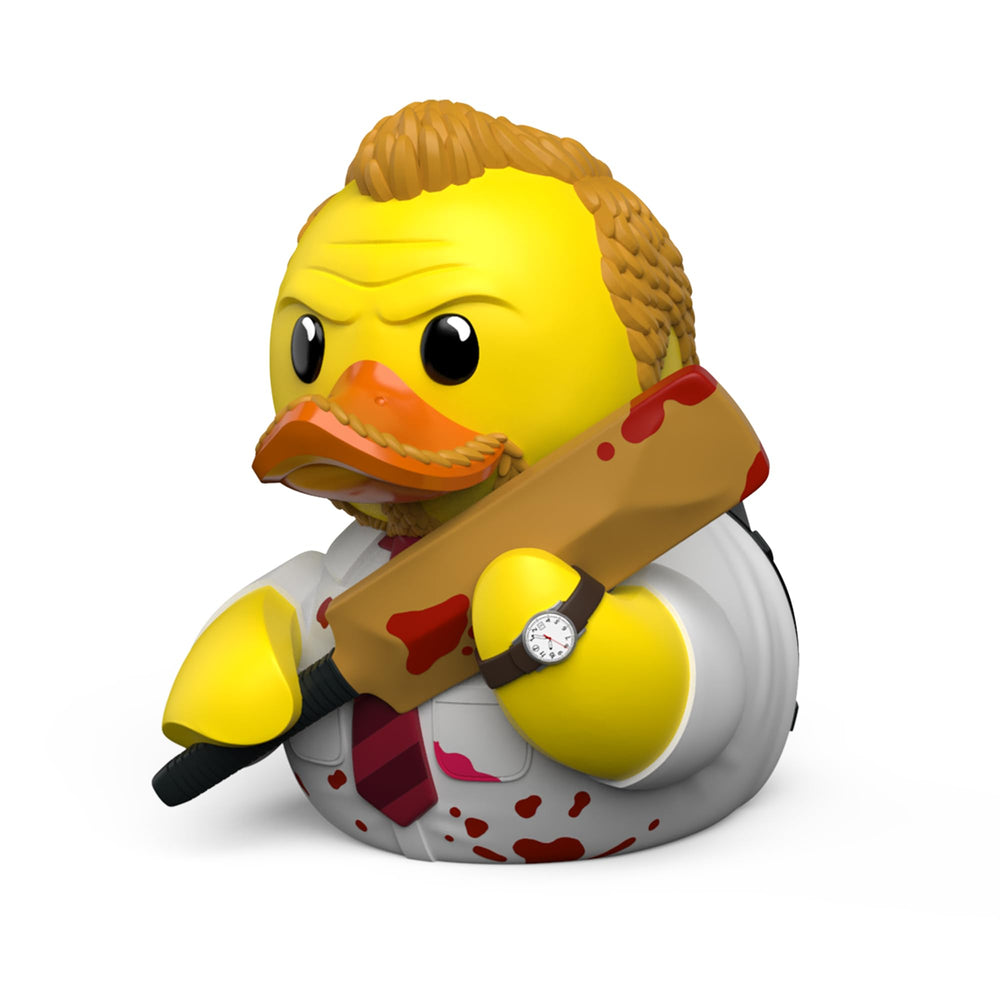 TUBBZ Shaun first edition collectible duck in a display tub for shelf charm