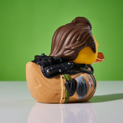 TUBBZ Ghostbusters Peter Venkman mini duck on a desk display