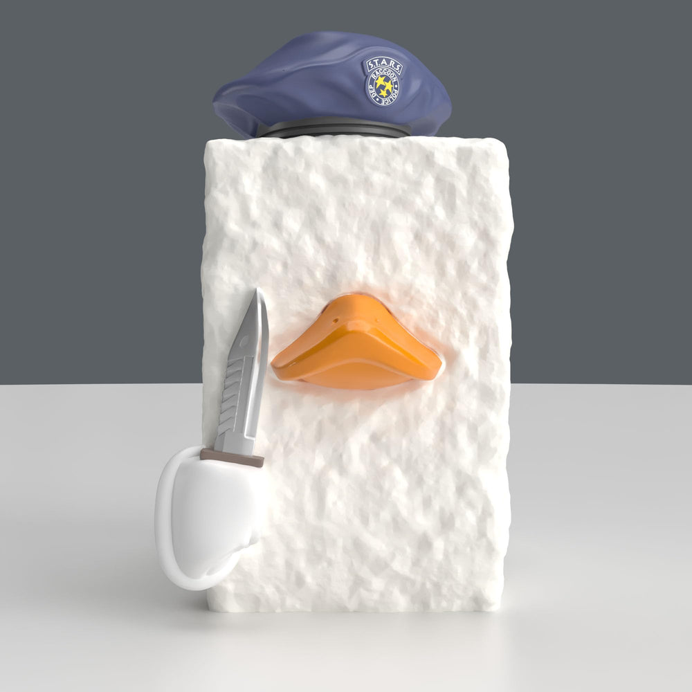 TUBBZ Mini Tofu Duck side view, compact size suited for small spaces.