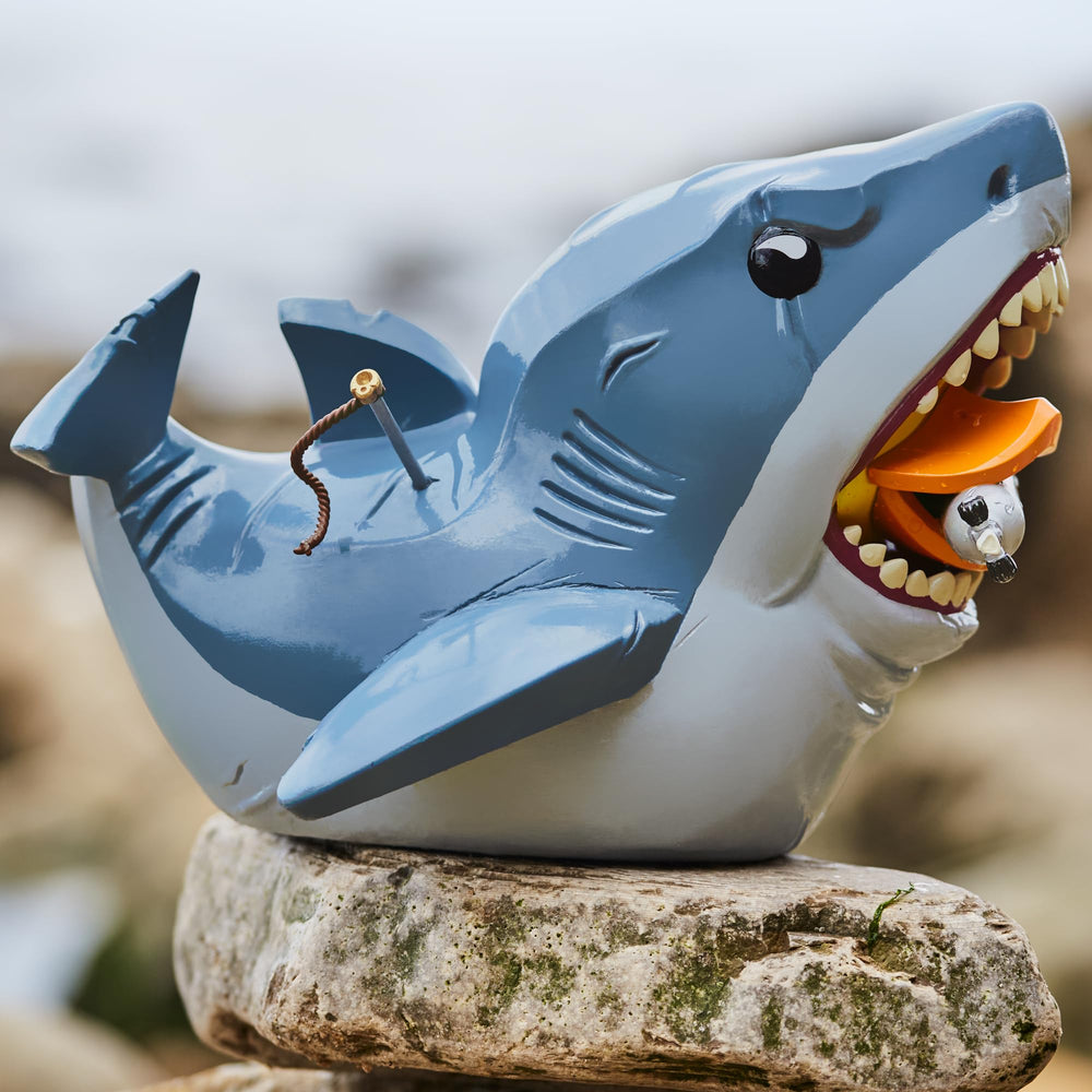 TUBBZ XL Bruce shark cosplay figure enhances display options for collections