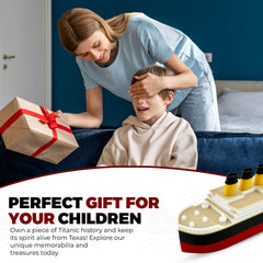 TUBTASTIC Titanic bath-time setup sparks imaginative stories.