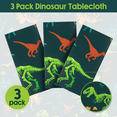 Tudomro dinosaur tablecloth protecting tables during meals and crafts