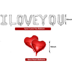TUEPULL heart balloons add a romantic touch to parties.